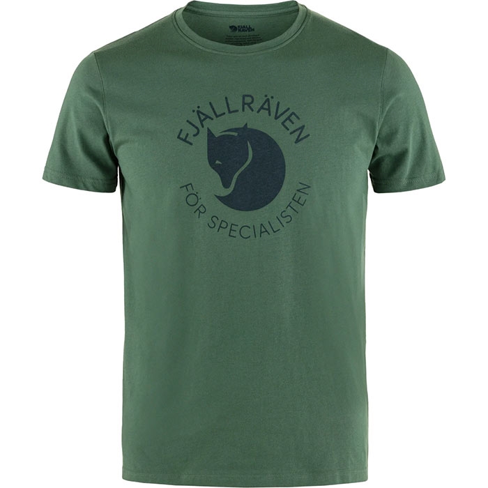 Fjällräven Fox T-Shirt Herre / Mænd-deep patina-L - T-Shirt, Polo-shirt