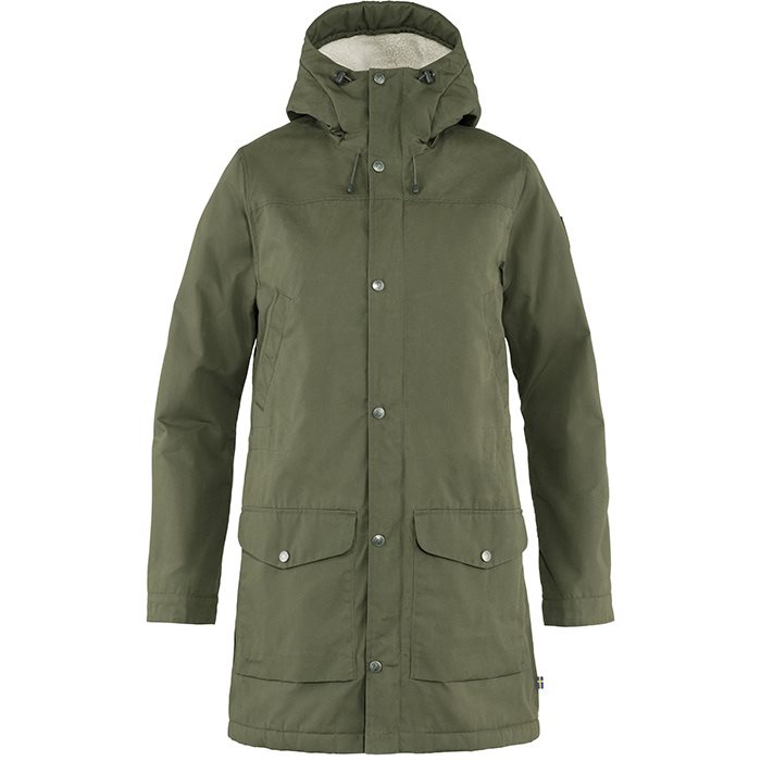 Fjällräven Greenland Winter Parka Women-laurel green-L - Jakker