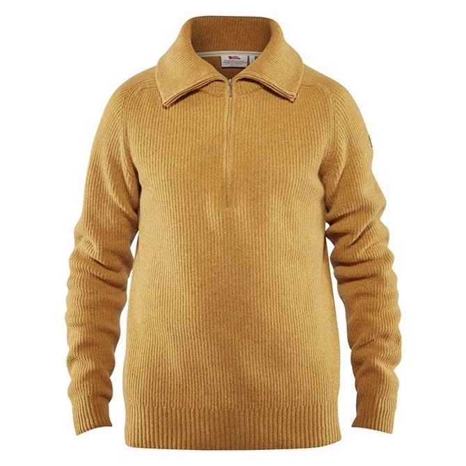 Fjällräven Greenland Re-Wool uldtrøje-acorn