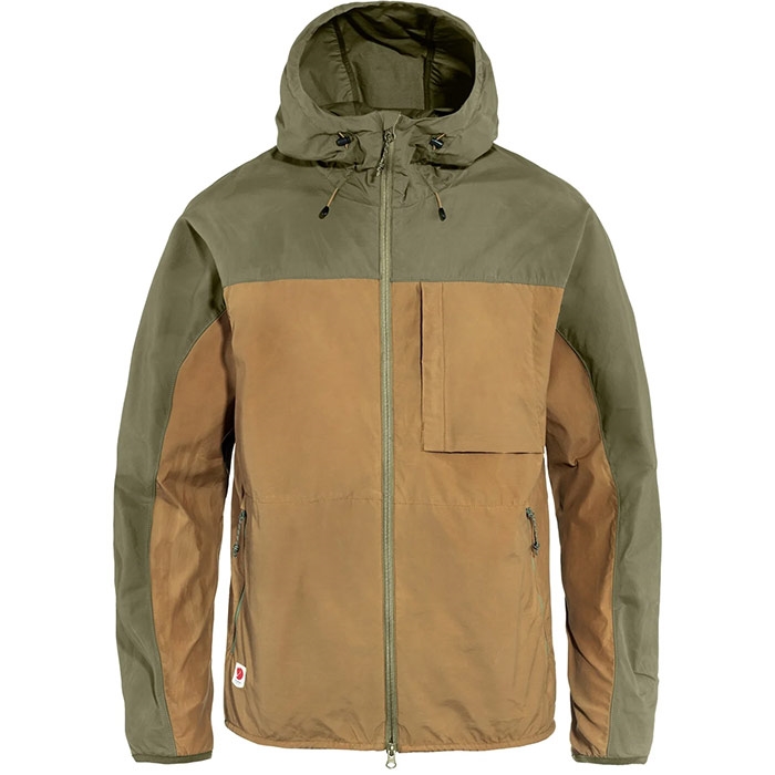 Fjällräven High Coast Wind Jacket Men-buckwheat brown / green-S - Jakker