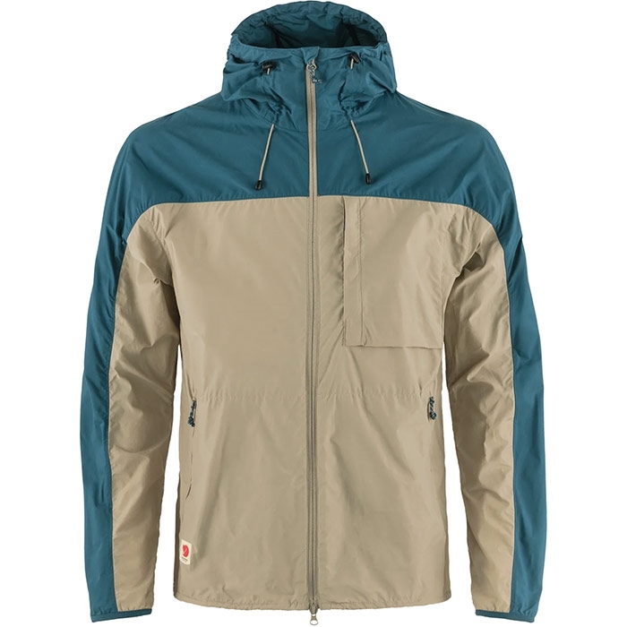 Fjällräven High Coast Wind Jacket Men-fossil / deep sea-2XL - Jakker