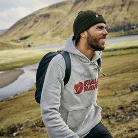 Fjällräven Logo Hoodie Herre