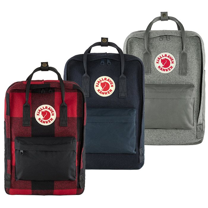 Fjällräven Kånken Re-Wool Laptop 15'' taske 18L - Computer rygsække / tasker