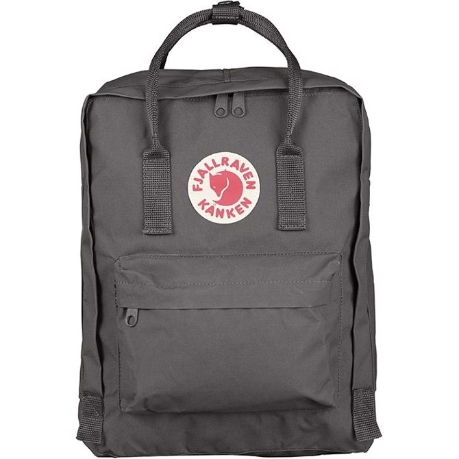 Fjällräven Kånken standard-super grey – Skoletasker / -rygsække