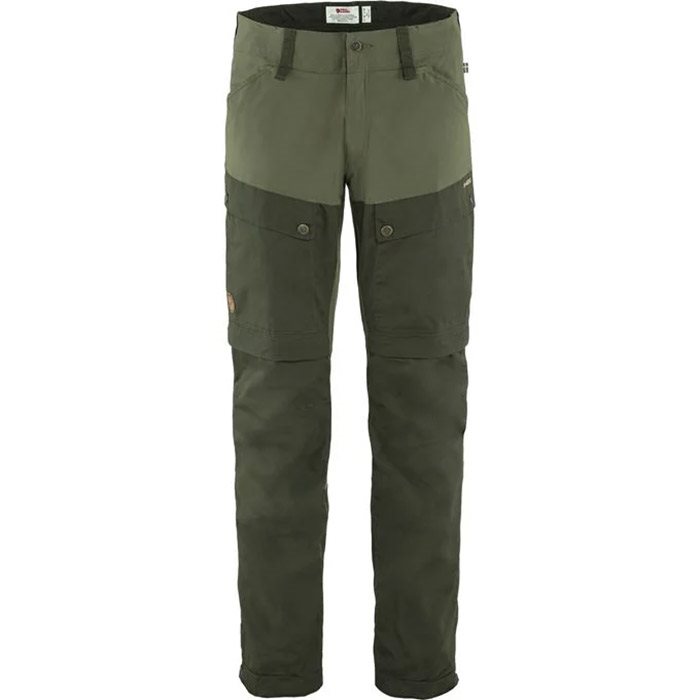 Fjällräven Keb Gaiter Trousers Men Long, deep forest/laurel green