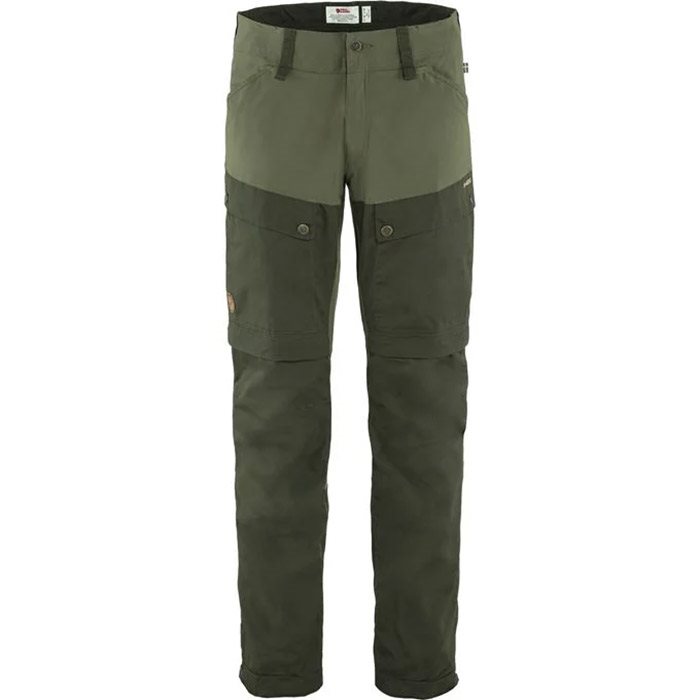 Fjällräven Keb Gaiter Trousers Men Long, deep forest/laurel green