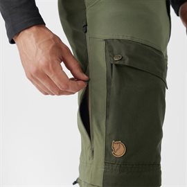 Fjällräven Keb Gaiter Trousers Men Long, deep forest/laurel green