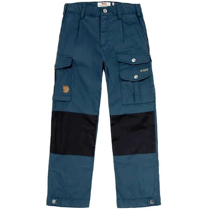 Fjällräven Kids Vidda børnebukser-mountain blue-158