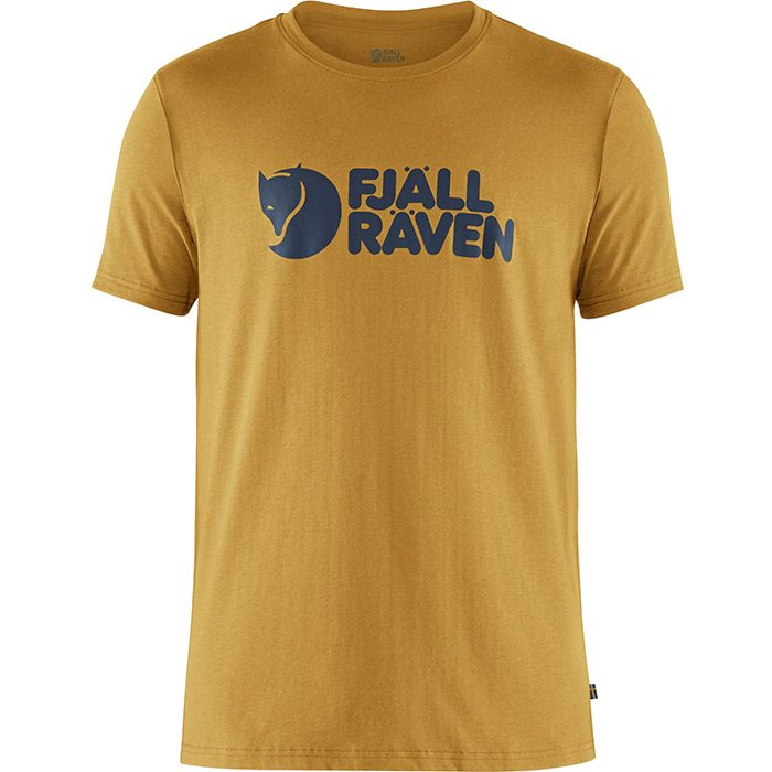 Fjällräven Logo T-shirt Herre / Mænd-ochre-xl - T-shirt, Polo-shirt