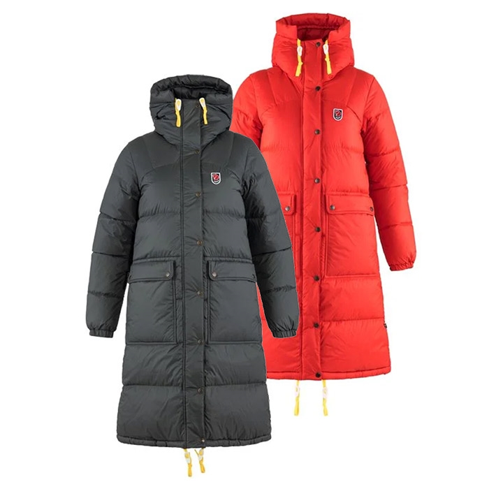 Nægte dør bestå Fjällräven Long Down Parka Women