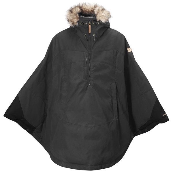 Fjällräven Luhkka kappe-dark grey-S
