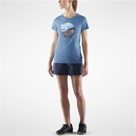 Fjällräven Gädgaureh \'78 T-Shirt Women, river blue