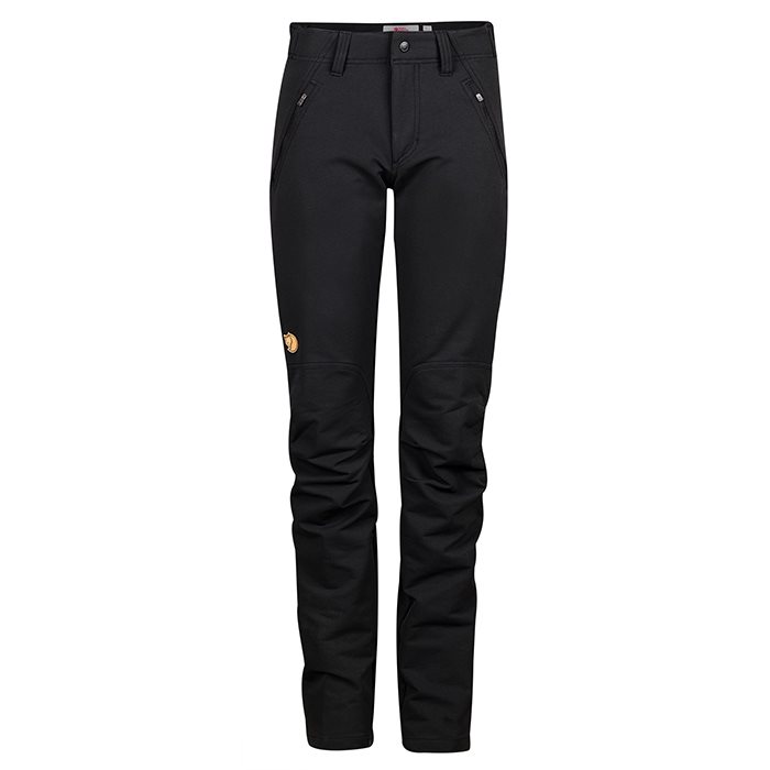 6: Fjällräven Oulu stretch damebukser, black - Bukser