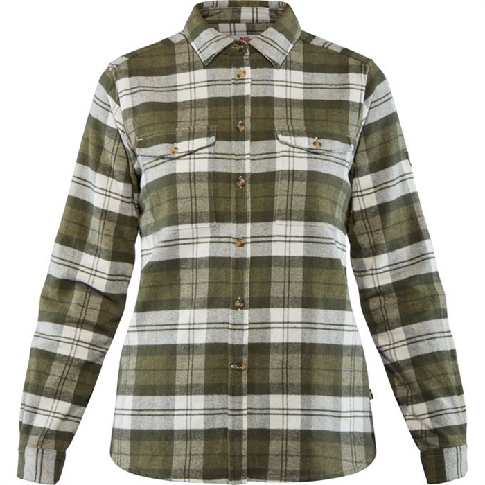 Fjällräven Övik Heavy Flannel Women, green