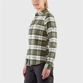 Fjällräven Övik Heavy Flannel Women, green