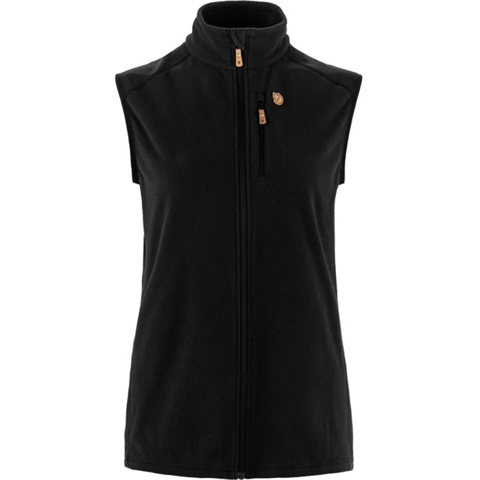 Billede af Fjällräven Övik Lite Fleece Vest Kvinder / Damer-Sort-L - Veste
