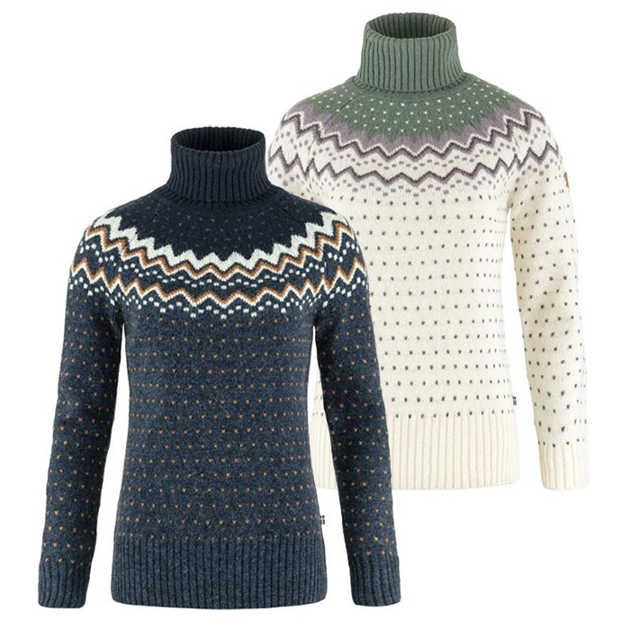 Fjällräven Övik Knit Roller Neck Woman - Trøjer