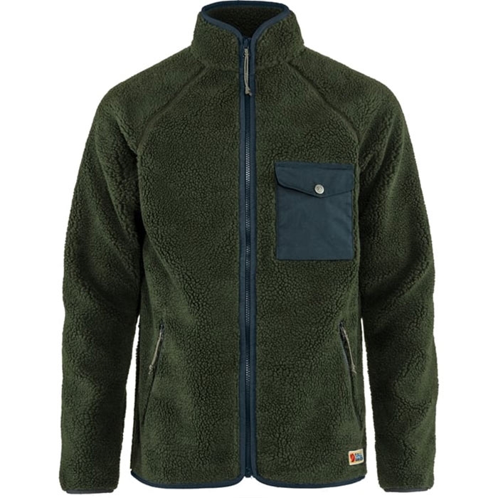 Fjällräven Vardag Pile Fleece Men-deep forest-L - Fleecejakker