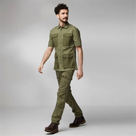 Fjällräven Räven Shirt SS Men, green/laurel green