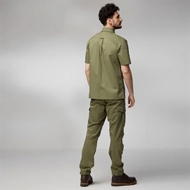 Fjällräven Räven Shirt SS Men, green/laurel green