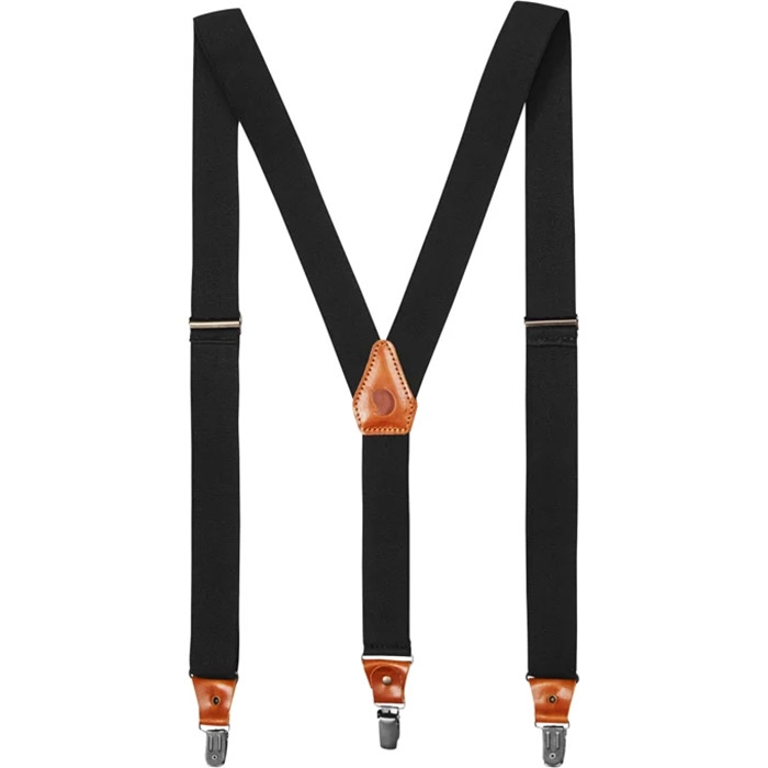 Fjällräven Singi Clip Suspenders, dark grey
