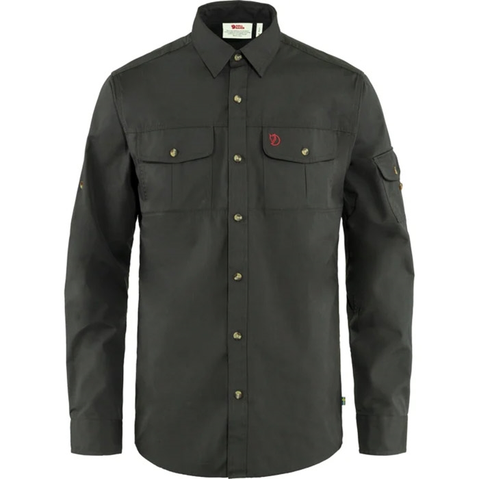 Fjällräven Singi Trekking Shirt LS Herre / Mænd-Grå-2XL – Skjorter