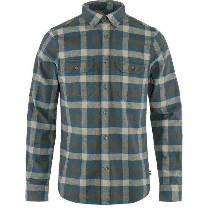 Fjällräven Skog Shirt Men "slim"-glacier green-2XL - Skjorter