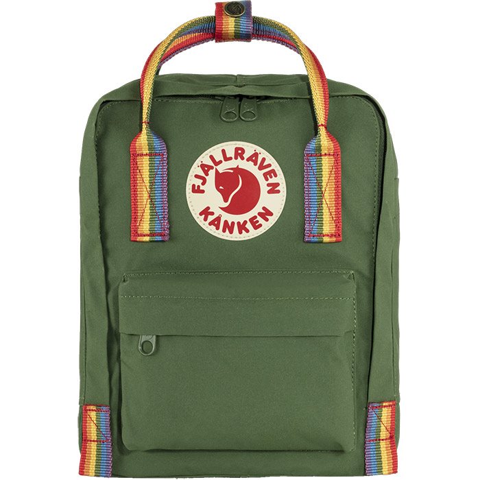 Fjällräven Kånken Rainbow Mini 7L-spruce green