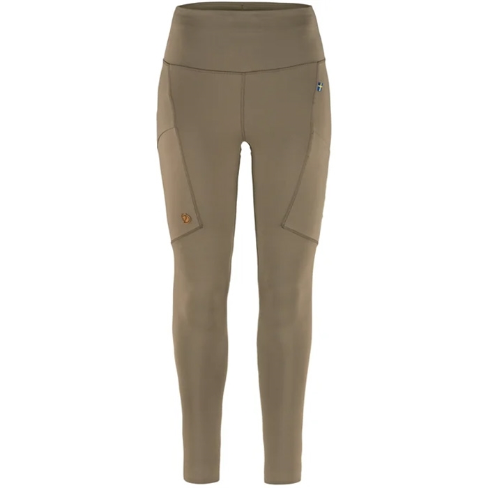 Billede af Fjällräven Abisko Tights Women-suede brown-M - Tights hos Outdoornu.dk