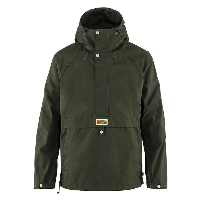 Fjallraven Vardag Anorak Herre Mænd Deep Grøn Herretøj