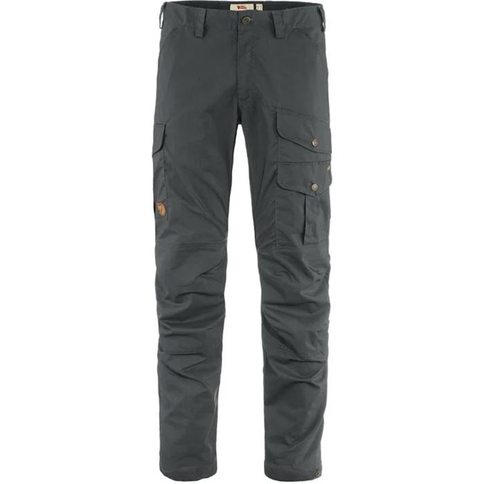 Fjällräven Vidda Pro Lite Trousers Herre / Mænd-dark grey-44-regular - Bukser herre