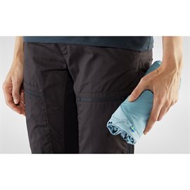 Fjällräven Abisko Midsummer Zip-Off Trousers Women-mineral blue / clay blue-42