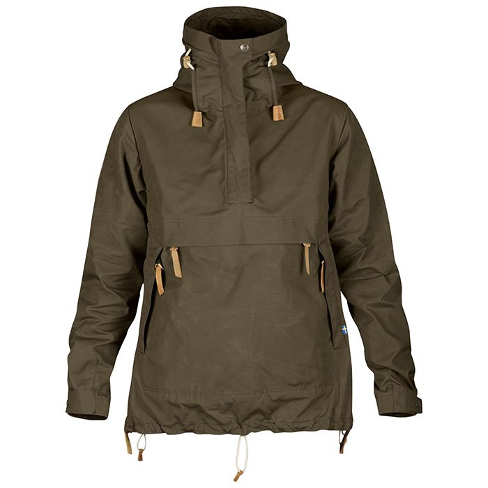 Billede af Fjällräven Anorak No. 8 Women, dark olive-M - Anorakker hos Outdoornu.dk