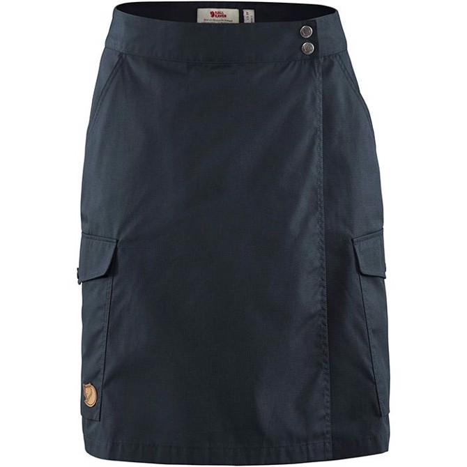 Fjällräven Övik Travel Skirt W, dark navy