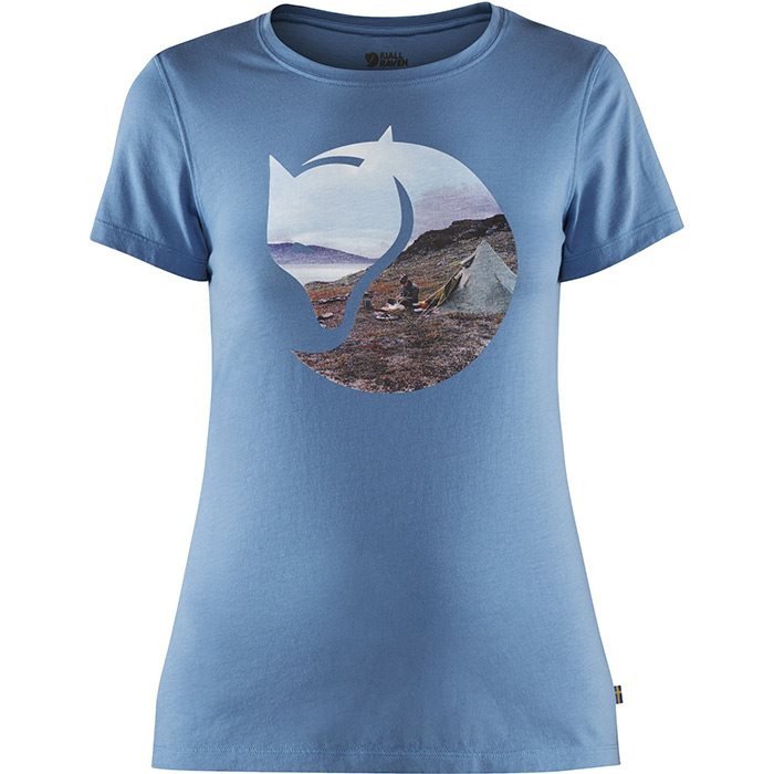 Fjällräven Gädgaureh \'78 T-Shirt Women, river blue