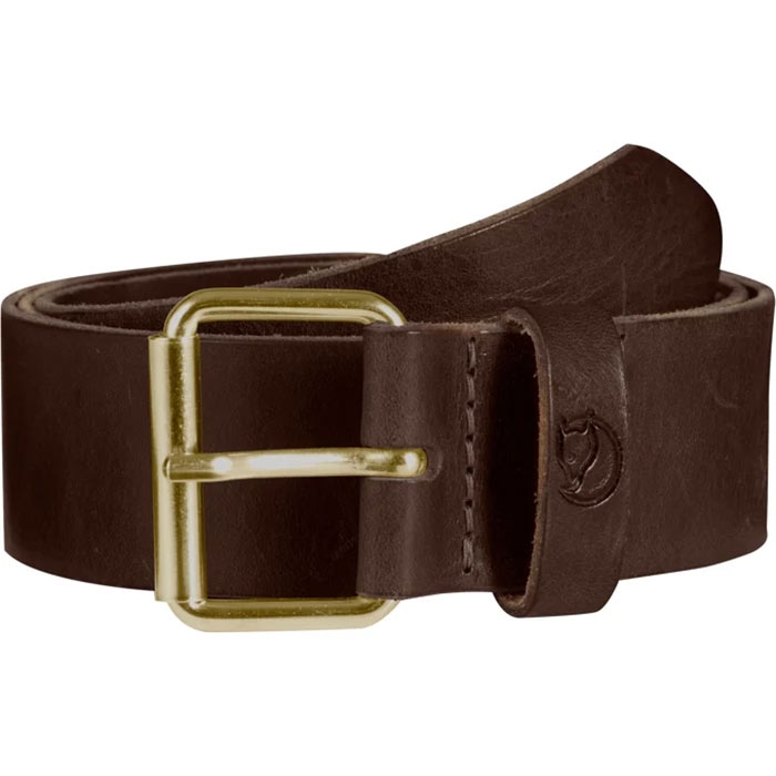 Fjällräven Singi Belt 4mm-leather brown-120 cm