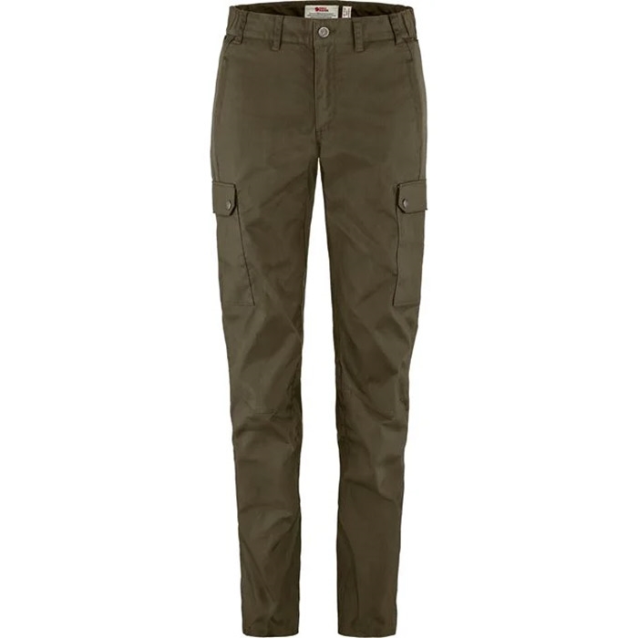 Fjällräven Stina Trousers Woman-dark olive-42-regular – Bukser