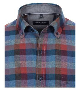 Casa Moda Bari softflannel, blue check