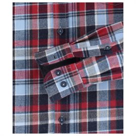 Casa Moda Foggia softflannel, blue/red check