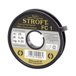 Stroft FC1 100% fluorocarbon 25m