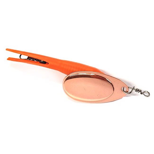 Custom Flying C Upstream, uden krog-20 gr-orange kobber