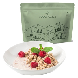 Food Force Granola müsli med hindbær 100g (430 kcal)