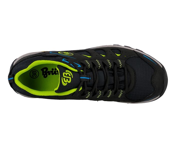 BRÜTTING Outdoorschuh Mount Frakes Low, Wanderschuh Mit Rutschfester Vibram Laufsohle Synthetik Obermaterial Und Herausnehmbarer Innensohle