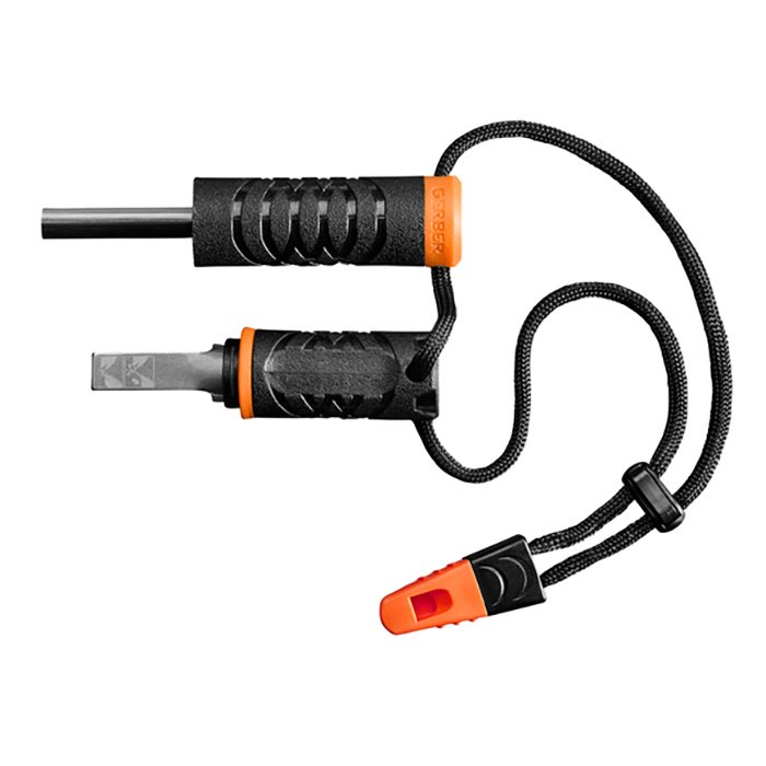 Gerber Firestarter / tændstål m/fløjte.