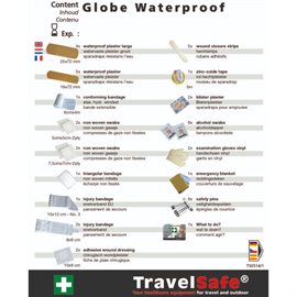 Travelsafe Globe Waterproof førstehjælpesæt