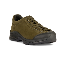 Green Comfort London Sneaker Men In Suede, olive
