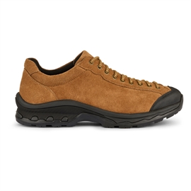 Green Comfort London Sneaker Men In Suede, cognac