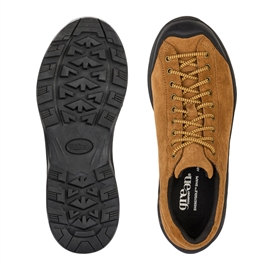 Green Comfort London Sneaker Men In Suede, cognac