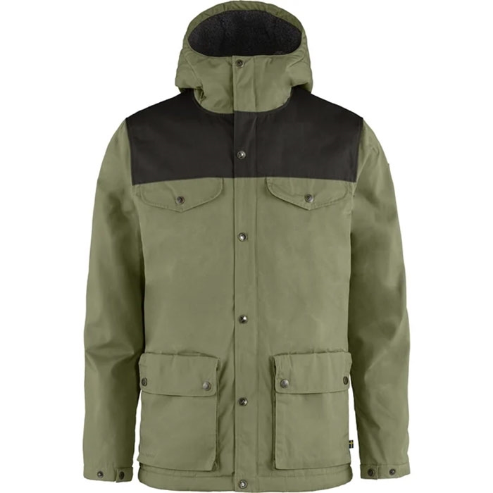 Fjällräven Greenland Winter Jacket Men-green / dark grey-S - Jakker