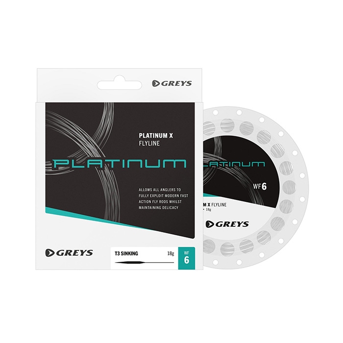 Greys Platinum WF flueline til 1-hånds,  interm/T3 sinking